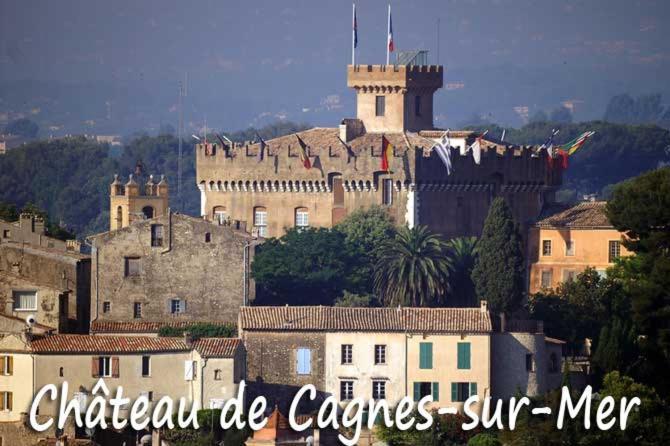 Sublime Haut De Villa Apercu Mer /Hippodrome / Cagnes-sur-Mer Eksteriør billede